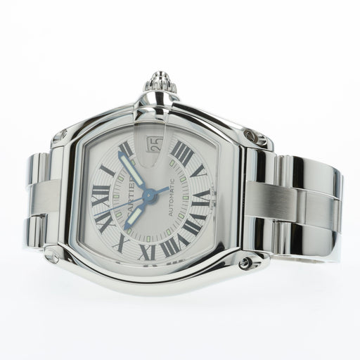 Cartier Roadster Large Silver Dial Stainless Steel W62000V3 2510