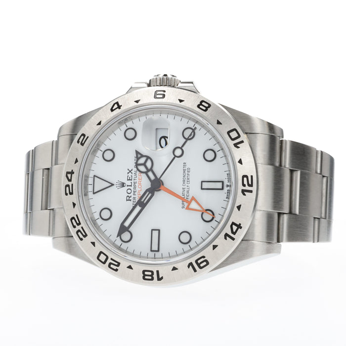 Rolex Explorer II Polar White Dial Stainless Steel 226570