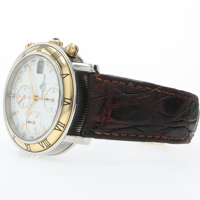 Baume & Mercier Baumatic Chronograph White Dial 37MM 6104.018