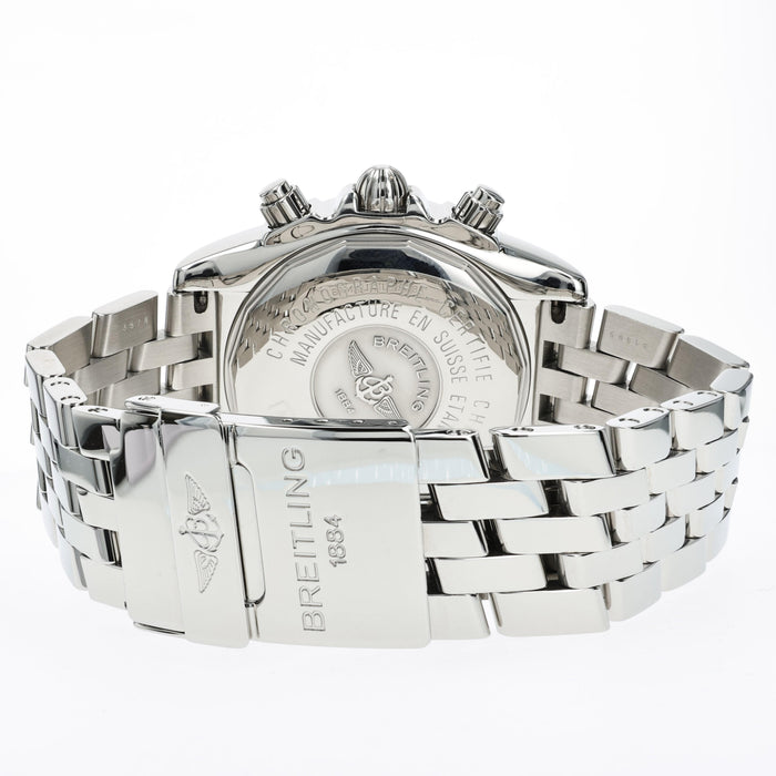 Breitling Chronomat Evolution Silver Dial Stainless Steel 44MM A13356