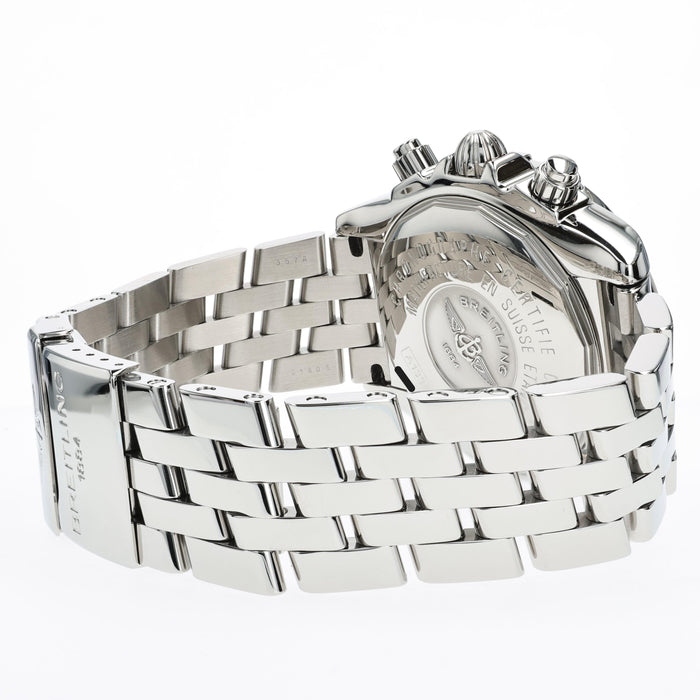 Breitling Chronomat Evolution Silver Dial Stainless Steel 44MM A13356