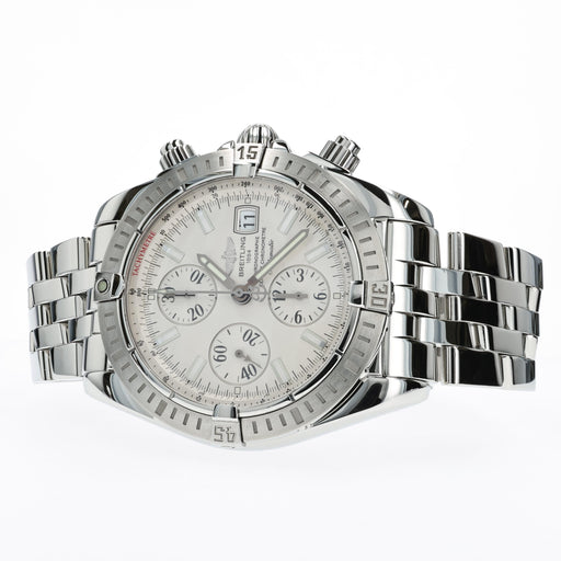 Breitling Chronomat Evolution Silver Dial Stainless Steel 44MM A13356