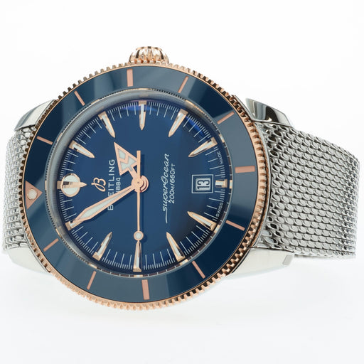 Breitling Superocean Heritage 44 B31 Blue Dial Rose Gold and Steel UB3112