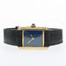 Cartier Must de Cartier Ladies Tank 'Vermeil' W/ Blue "Lapis" Lacquer Dial