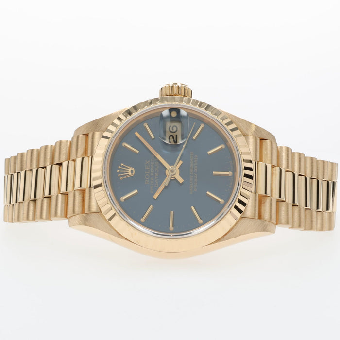 Rolex Lady-Datejust President Solid 18kt Yellow Gold 26mm 69178