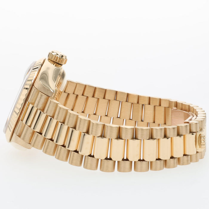 Rolex Lady-Datejust President Solid 18kt Yellow Gold 26mm 69178
