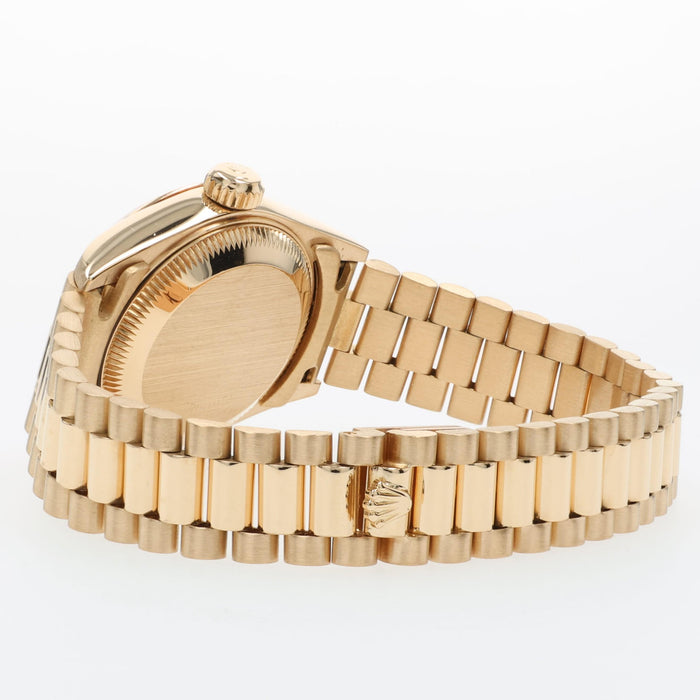 Rolex Lady-Datejust President Solid 18kt Yellow Gold 26mm 69178