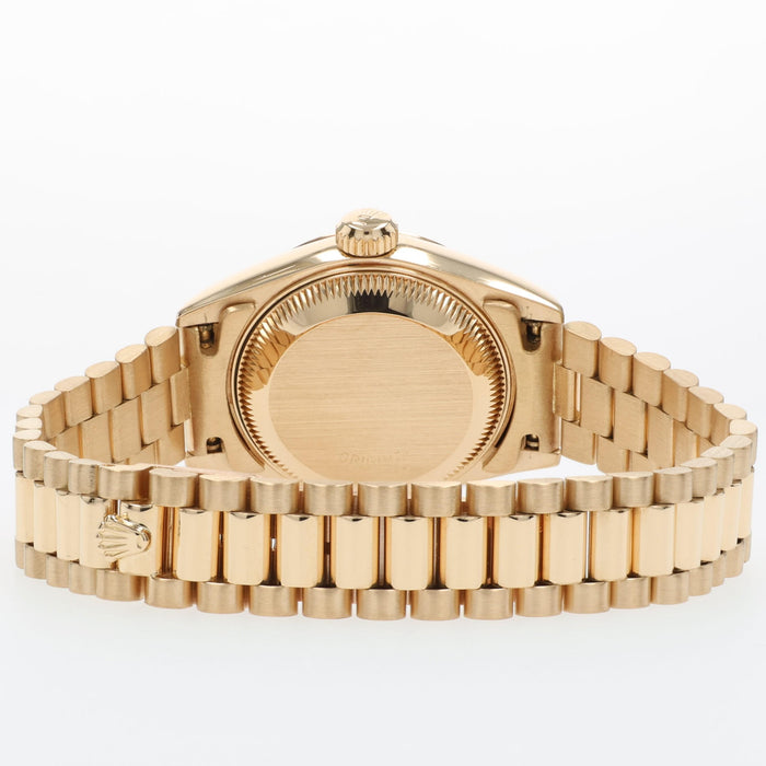 Rolex Lady-Datejust President Solid 18kt Yellow Gold 26mm 69178