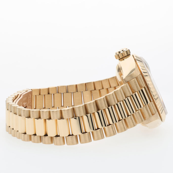 Rolex Lady-Datejust President Solid 18kt Yellow Gold 26mm 69178