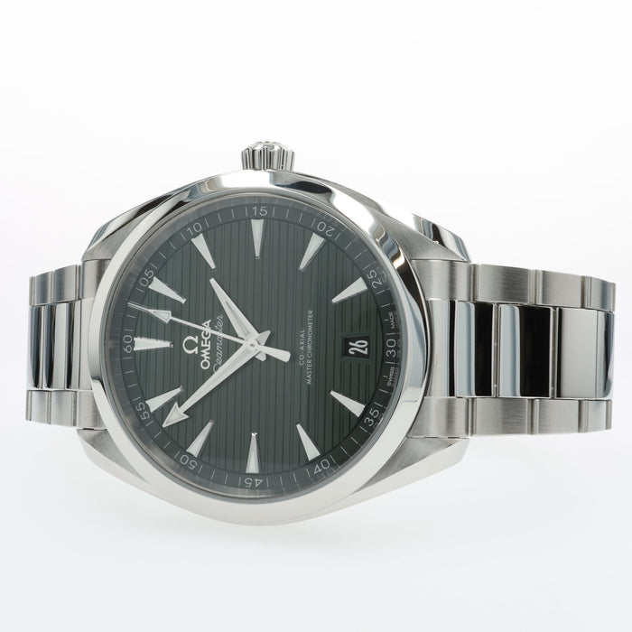 Omega Seamaster Aqua Terra Teak Green Dial  220.10.41.21.10.001