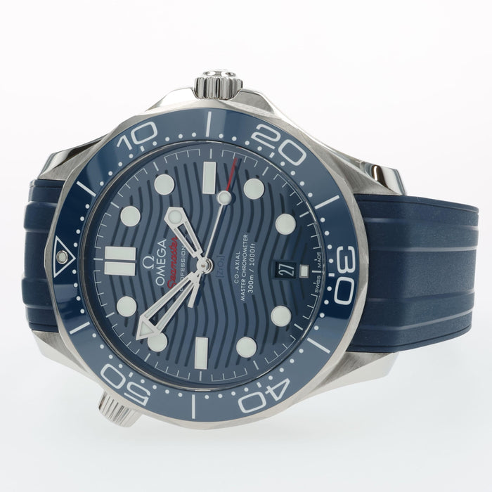 Omega Seamaster 300m Blue Dial Stainless Steel 42mm 210.32.42.20.03.001