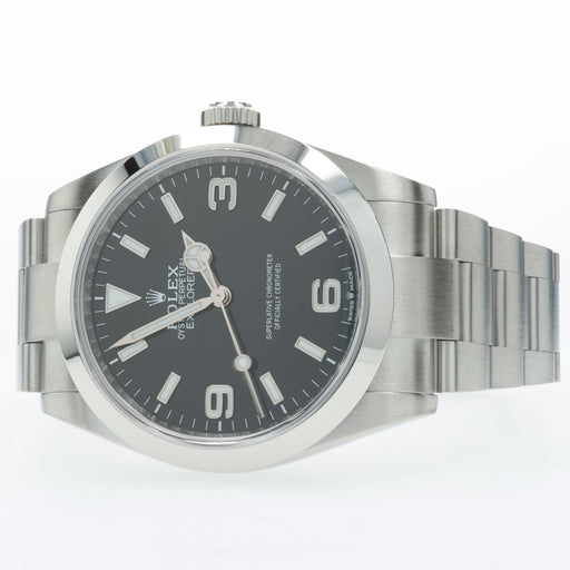 Rolex Explorer I Black Dial 40mm Stainless Steel 224270