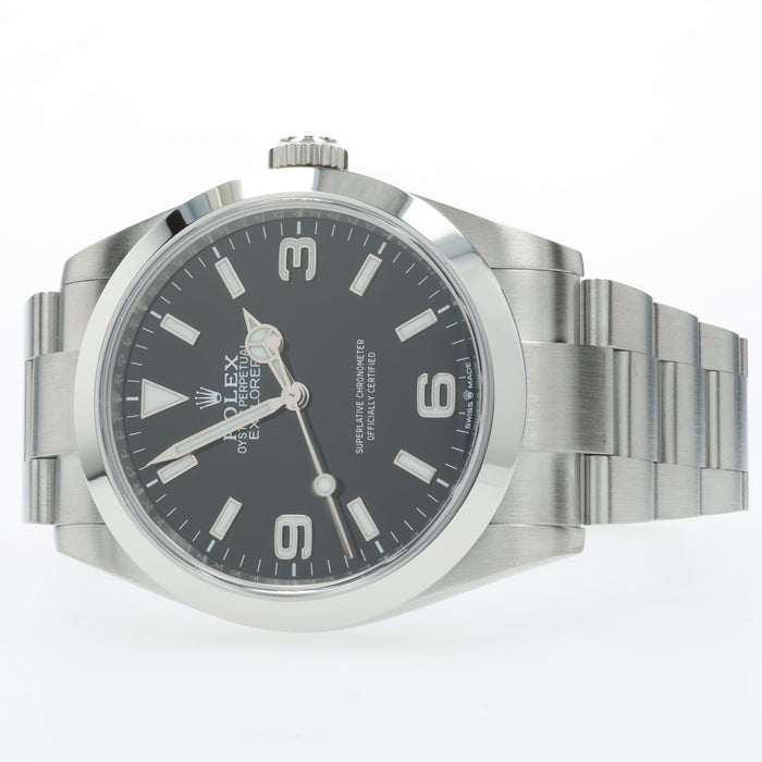 Rolex Explorer I Black Dial 40mm Stainless Steel 224270