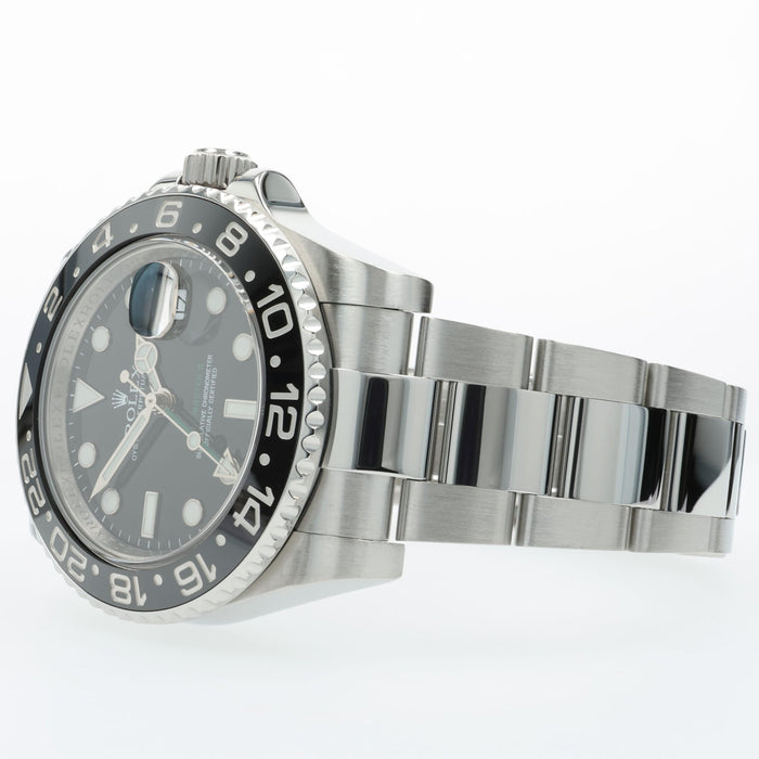 Rolex GMT Master II Black Dial Stainless Steel 116710LN