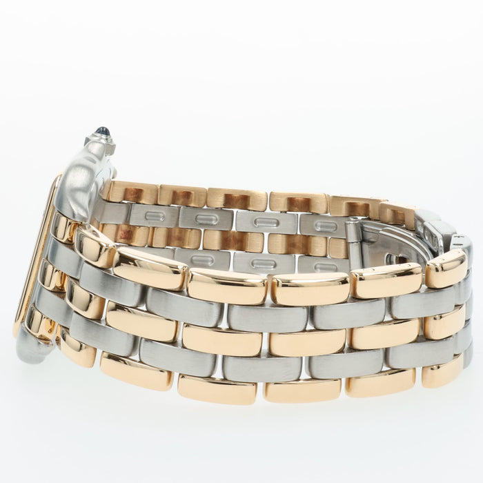 Cartier Panthere 3-Row 18kt Yellow Gold & Stainless Steel 26mm W25028B8