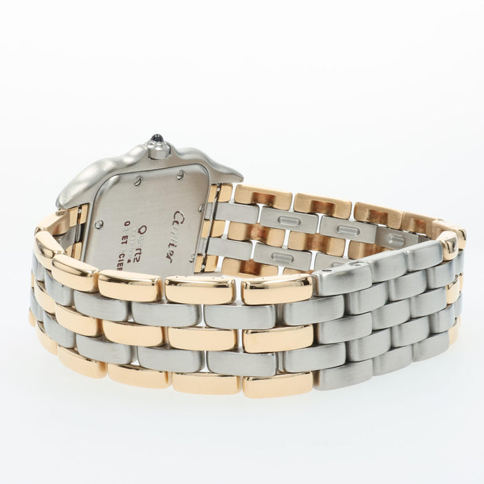 Cartier Panthere 3-Row 18kt Yellow Gold & Stainless Steel 26mm W25028B8