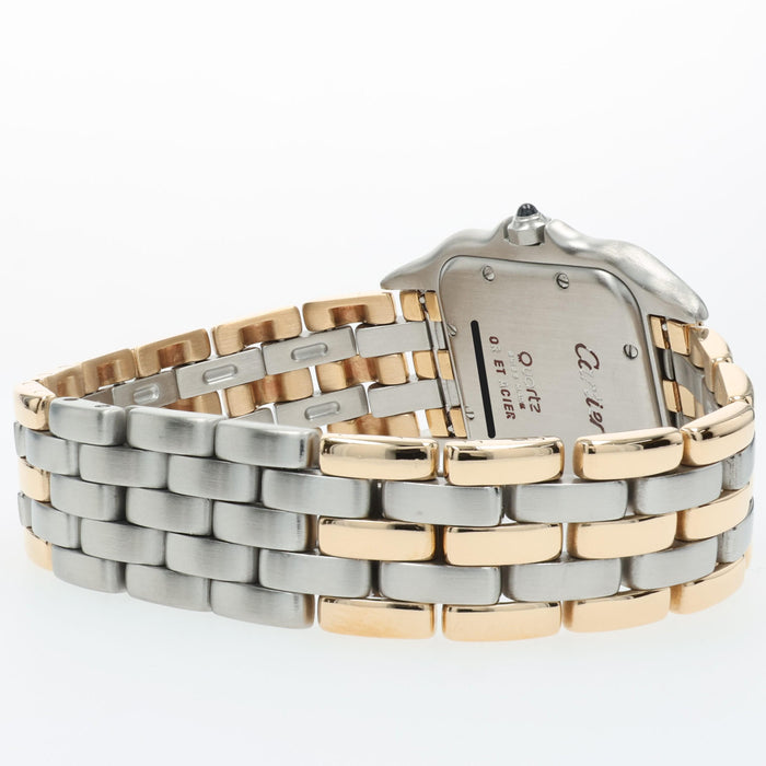 Cartier Panthere 3-Row 18kt Yellow Gold & Stainless Steel 26mm W25028B8