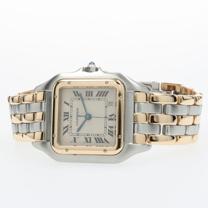 Cartier Panthere 3-Row 18kt Yellow Gold & Stainless Steel 26mm W25028B8