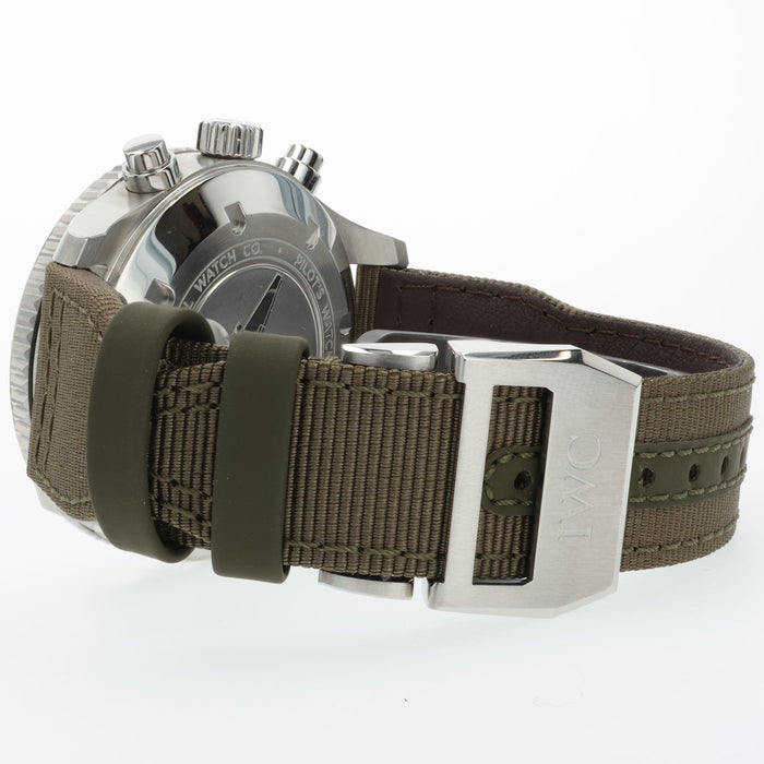 IWC Pilot Timezoner Black Dial Chronograph IW395001
