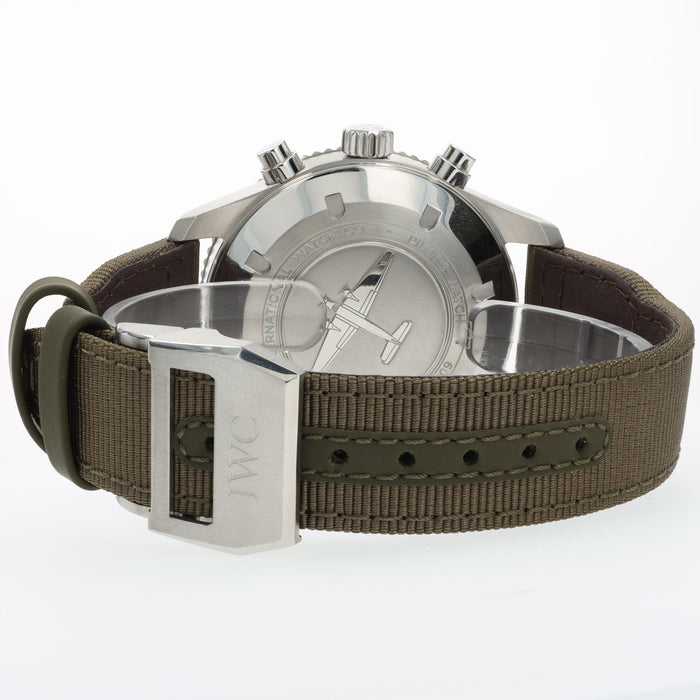 IWC Pilot Timezoner Black Dial Chronograph IW395001