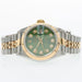 Rolex Datejust 26 Olive Green Dial 18k Yellow Gold and Stainless Steel 69173