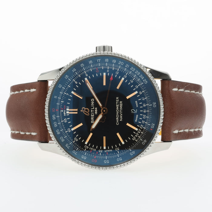 Breitling Navitimer Black Dial Automatic Stainless Steel 41mm A17326