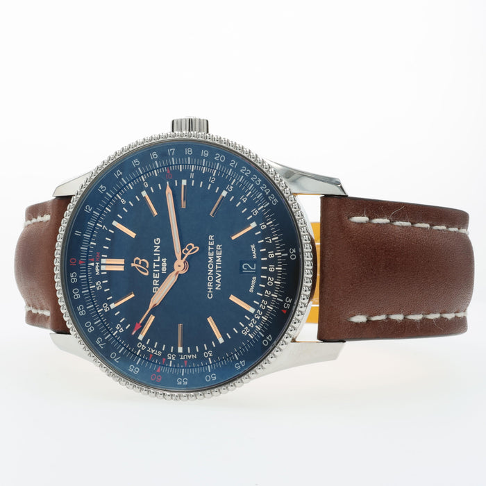 Breitling Navitimer Black Dial Automatic Stainless Steel 41mm A17326