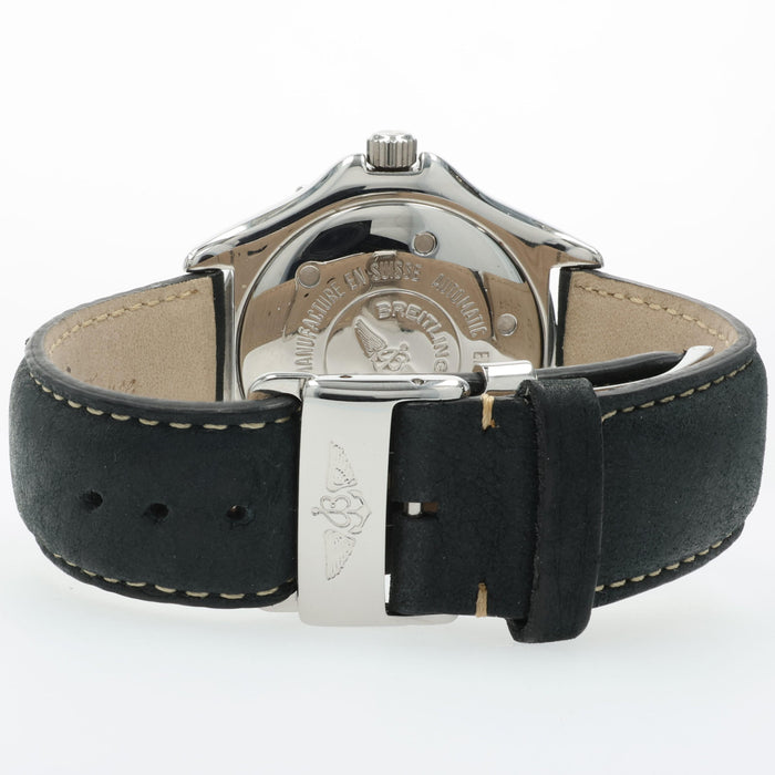 Breitling Colt Black Dial 38mm Automatic Stainless Steel A17035