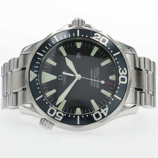 Omega Seamaster Black Dial Quartz Stainless Steel 41mm 2264.50