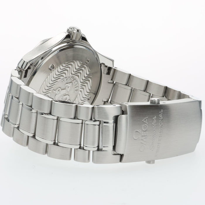 Omega Seamaster Black Dial Quartz Stainless Steel 41mm 2264.50