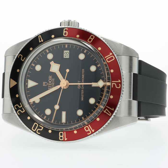 Tudor Black Bay 58 GMT Black and Red Bezel Stainless Steel 7939G1A0NRU