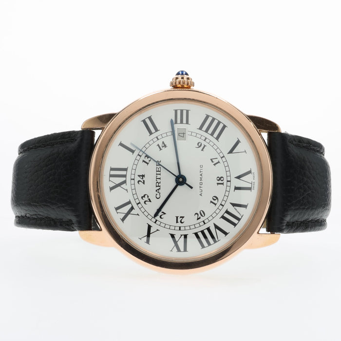 Cartier Ronde Solo de Cartier 18kt Rose Gold 42mm W6701009 3516