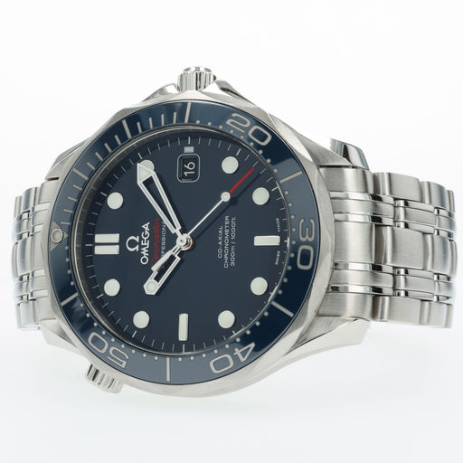 Omega Seamaster Blue Dial 41mm Full Size Stainless Steel 212.30.41.20.03.001