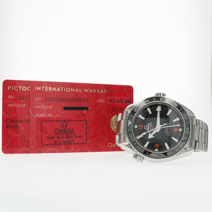 Omega Seamaster Planet Ocean GMT Black Dial 44mm 232.30.44.22.01.002