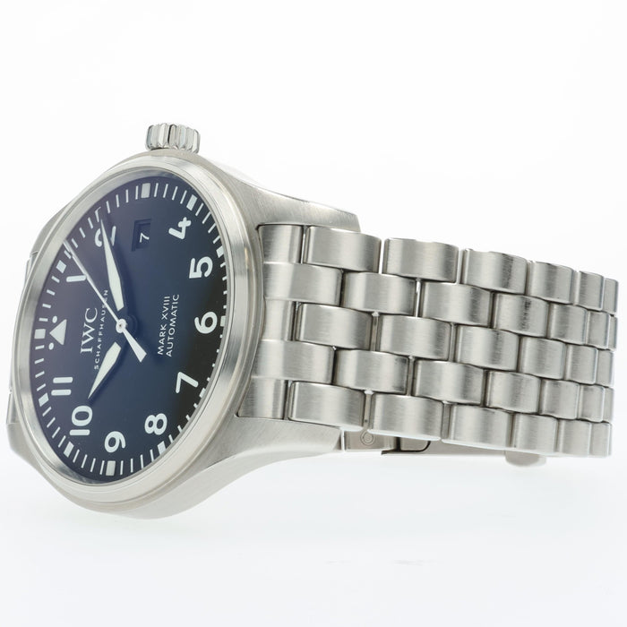IWC Pilot Mark XVIII Black Dial Automatic Stainless Steel IW327011