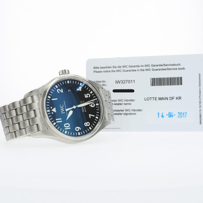 IWC Pilot Mark XVIII Black Dial Automatic Stainless Steel IW327011