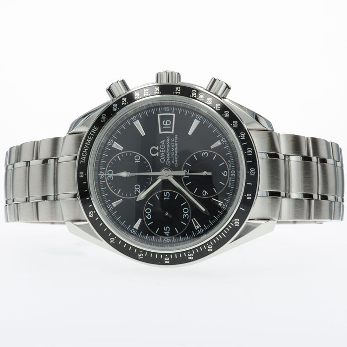Omega Speedmaster Day/Date Black Dial Stainless Steel Chronograph 3210.50