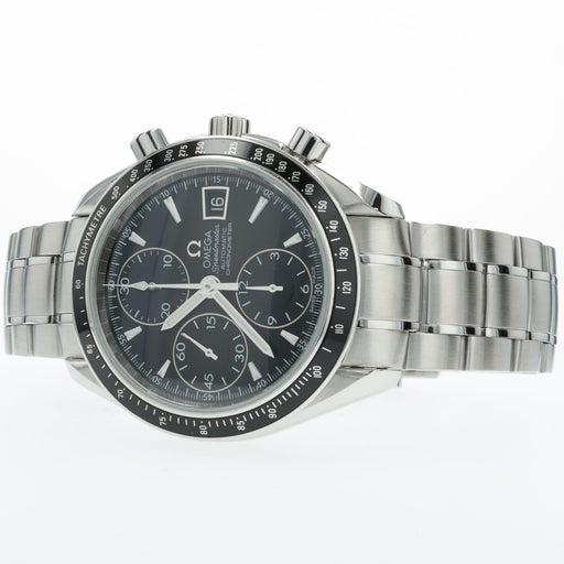Omega Speedmaster Day/Date Black Dial Stainless Steel Chronograph 3210.50