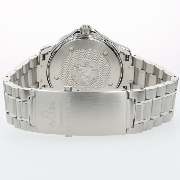 Omega Seamaster Electric Blue Dial Quartz Full Size 41mm Stainless Steel 2265.80