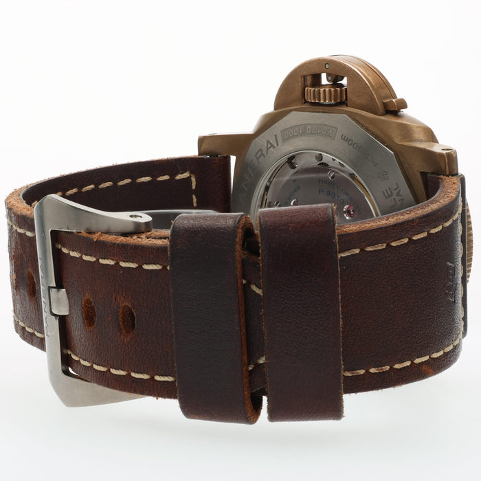 Panerai Luminor Submersible Brown Dial Bronze 47mm PAM00968