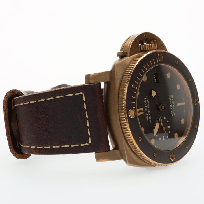 Panerai Luminor Submersible Brown Dial Bronze 47mm PAM00968