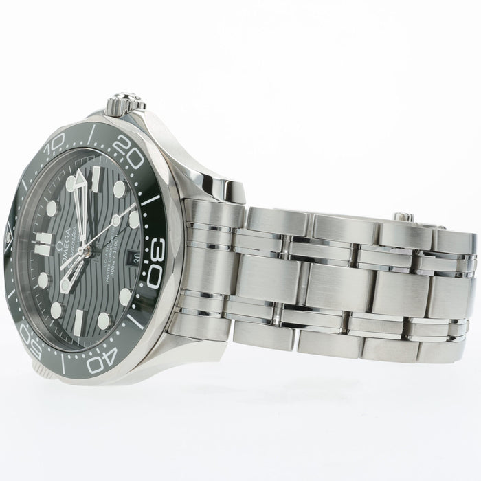Omega Seamaster Green Dial "Seaweed" Stainless Steel 210.30.42.20.10.001
