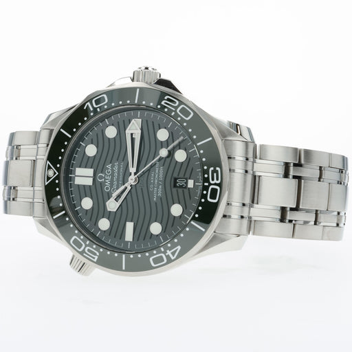 Omega Seamaster Green Dial "Seaweed" Stainless Steel 210.30.42.20.10.001