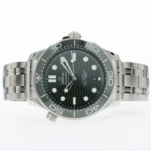 Omega Seamaster Green Dial "Seaweed" Stainless Steel 210.30.42.20.10.001
