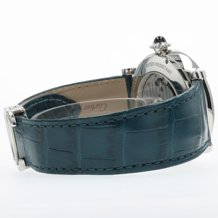 Cartier Rotonde de Cartier Retrograde GMT Silver Dial 42mm Steel W1556368 3773