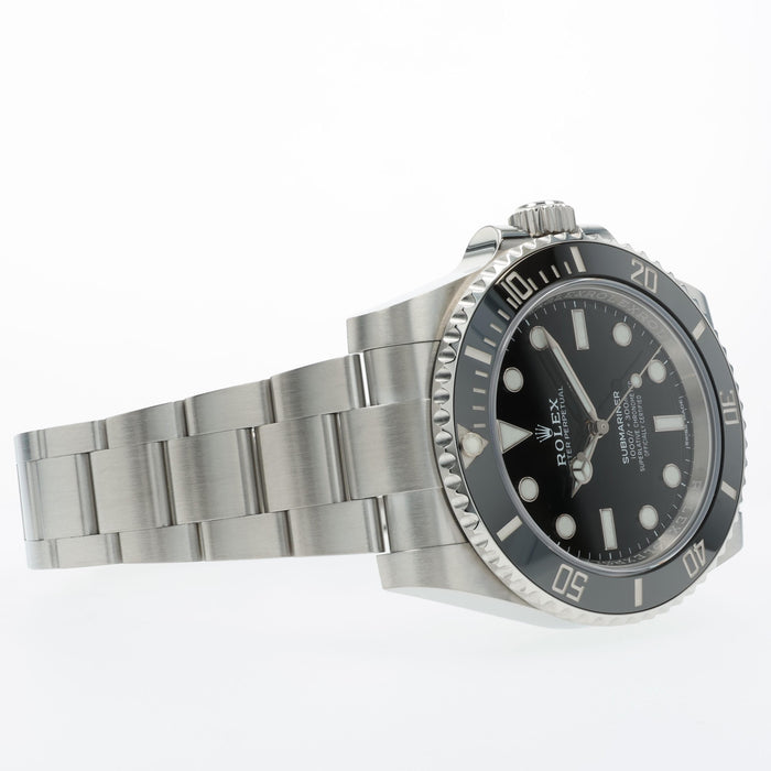 Rolex Submariner No Date Black Dial Stainless Steel 114060