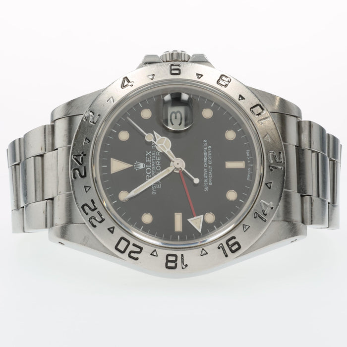 Rolex Explorer II Black Dial Stainless Steel 40mm Automatic 16550