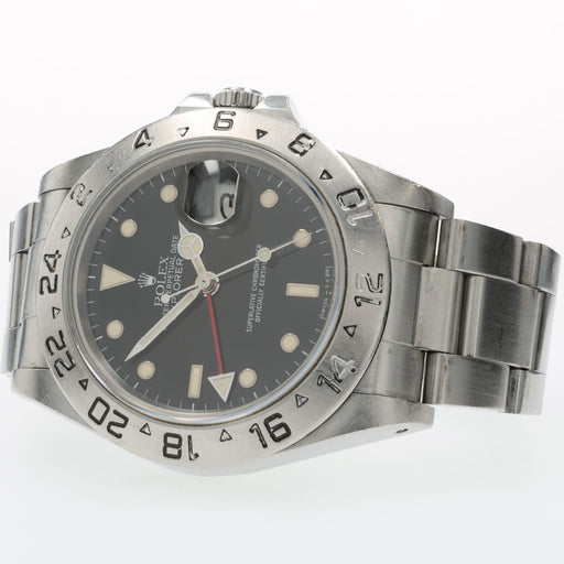 Rolex Explorer II Black Dial Stainless Steel 40mm Automatic 16550