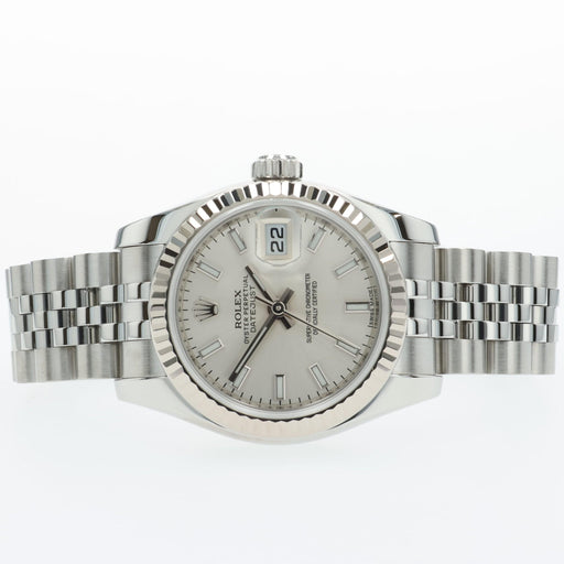 Rolex Datejust 26 Silver Dial Jubilee Stainless Steel 179174