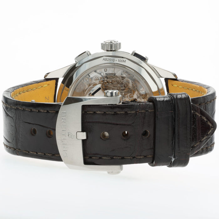 Breitling Premier B25 Datora 42 Annual Calendar Moonphase Copper Dial AB2510